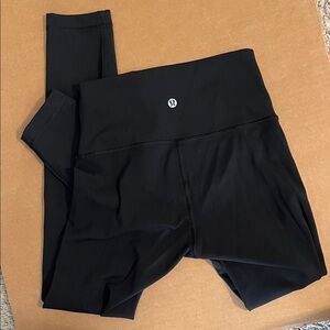 lululemon athletica Girls' Black High-Waist Leggings